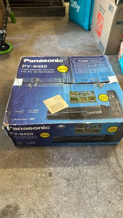 Panasonic vcr 9450