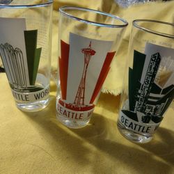 1962 Seattle World Fair Drinking Cups Read description