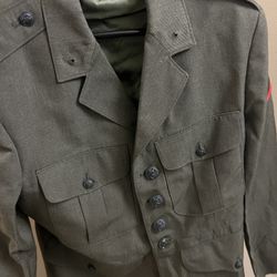 USMC SERVICE ALPHAS  COAT