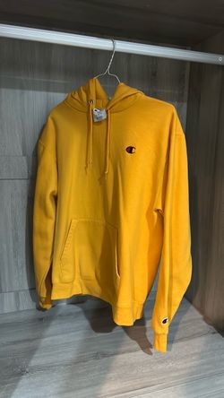 Champion Yellow Hoodie