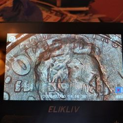 A Dime on Penny Error coin