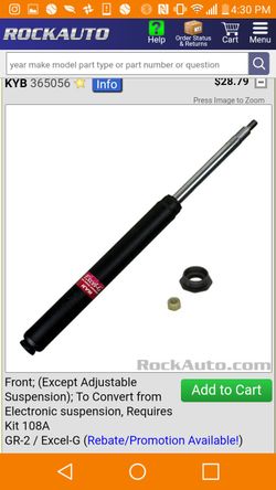 NEW Kyb front shocks/struts for z31 300zx