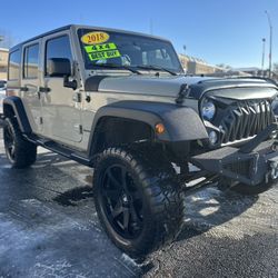 2018 Jeep Wrangler Jk Unlimited 