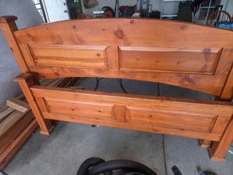 King size bed frame