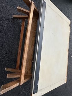 Adjustable Table, Drafting Table, Desk Or Work Bench