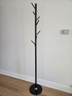 Coat Rack with natural Marble Base