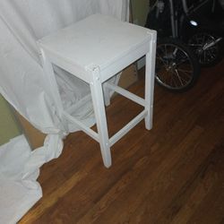 Vintage Small Wood Table 