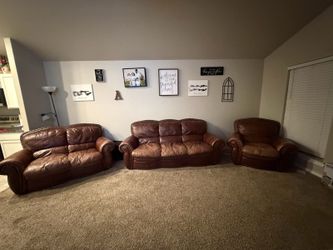 3 Piece Sofa Set And Chair