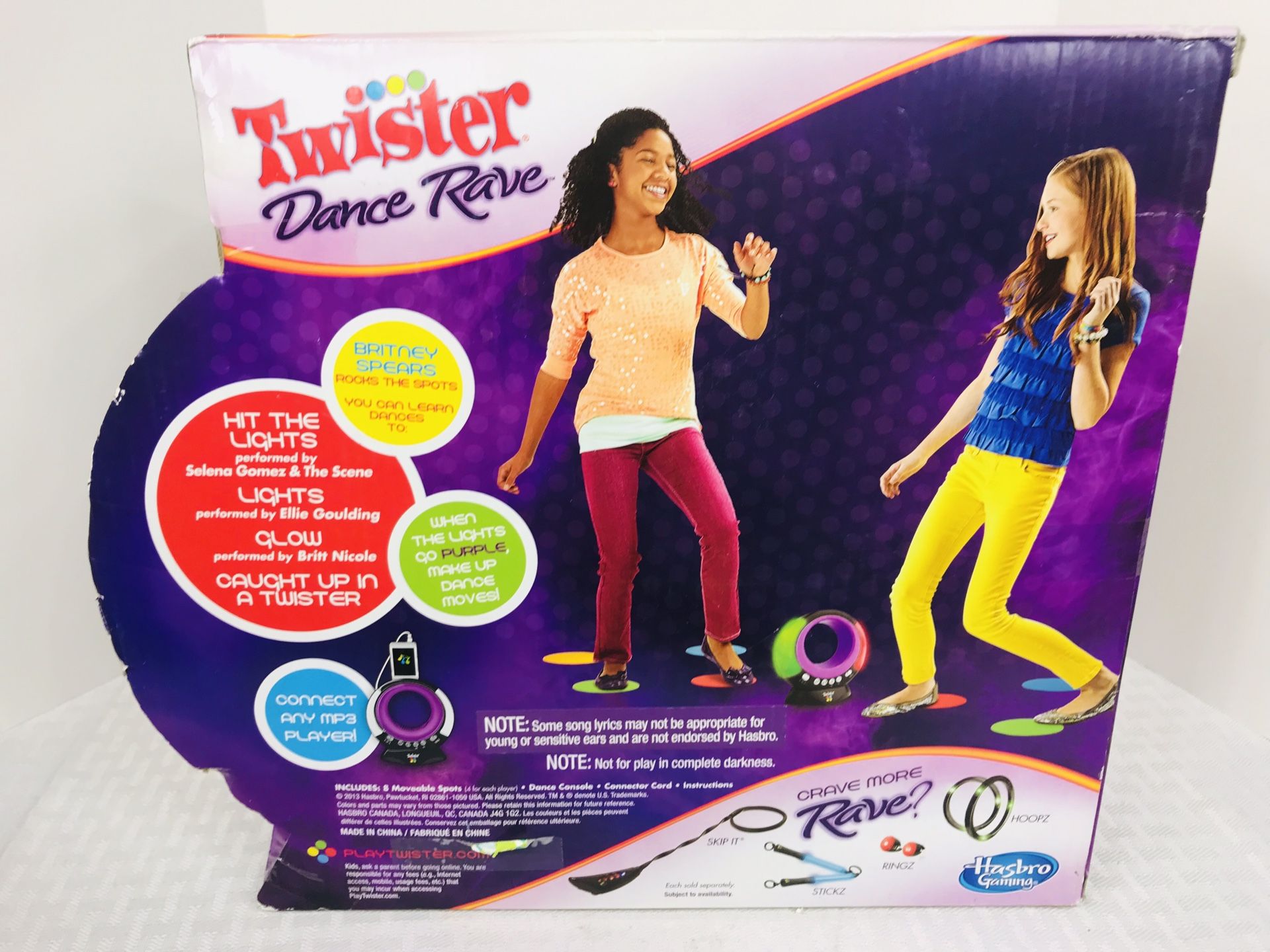 Britney Spears TWISTER Dance Rave Game