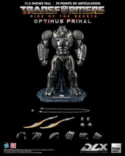 TRANSFORMERS RISE OF THE BEAST OPTIMUS PRIMAL DLX