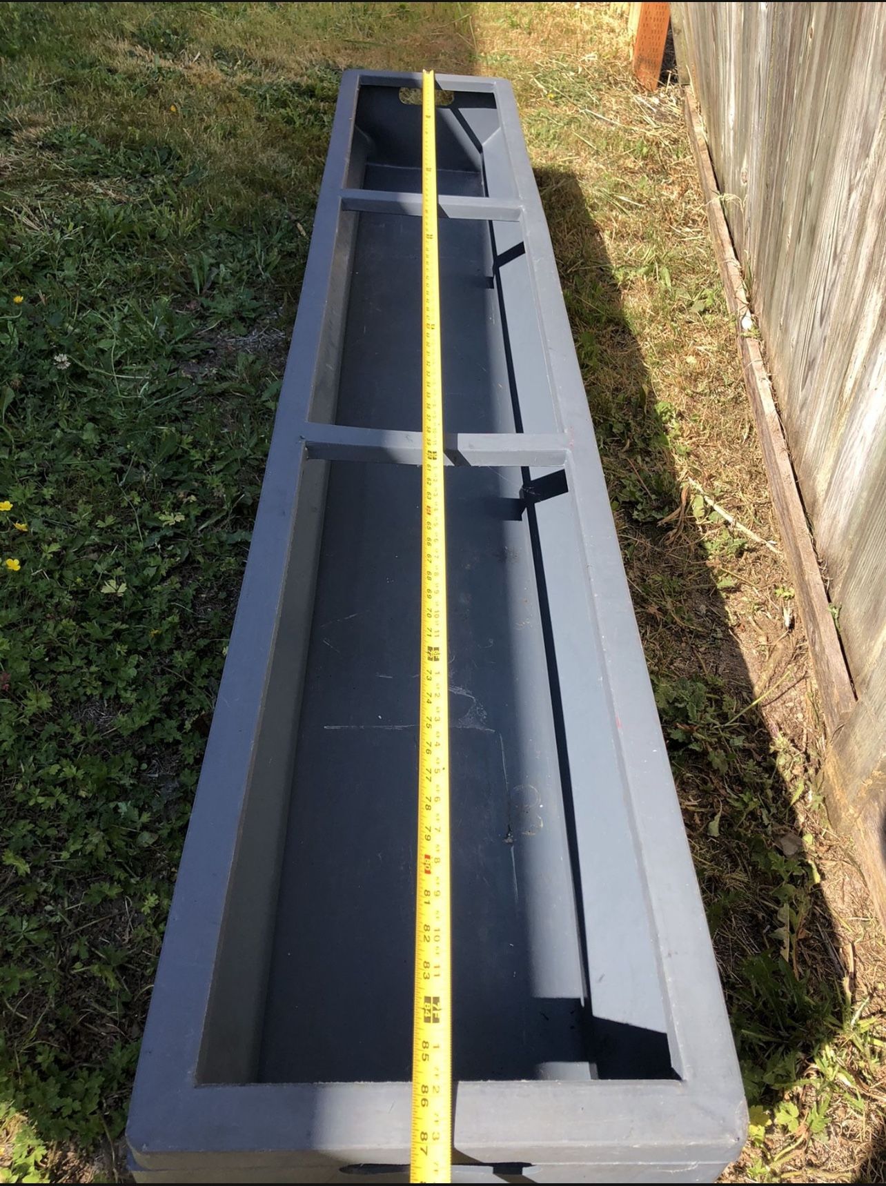 RV Pass thru Slide Tray/storage Bin