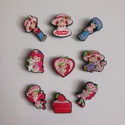 Strawberry Croc Charms 