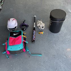 Girls Softball Equipment