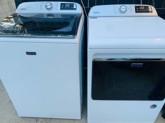 Washer and Electric Dryer