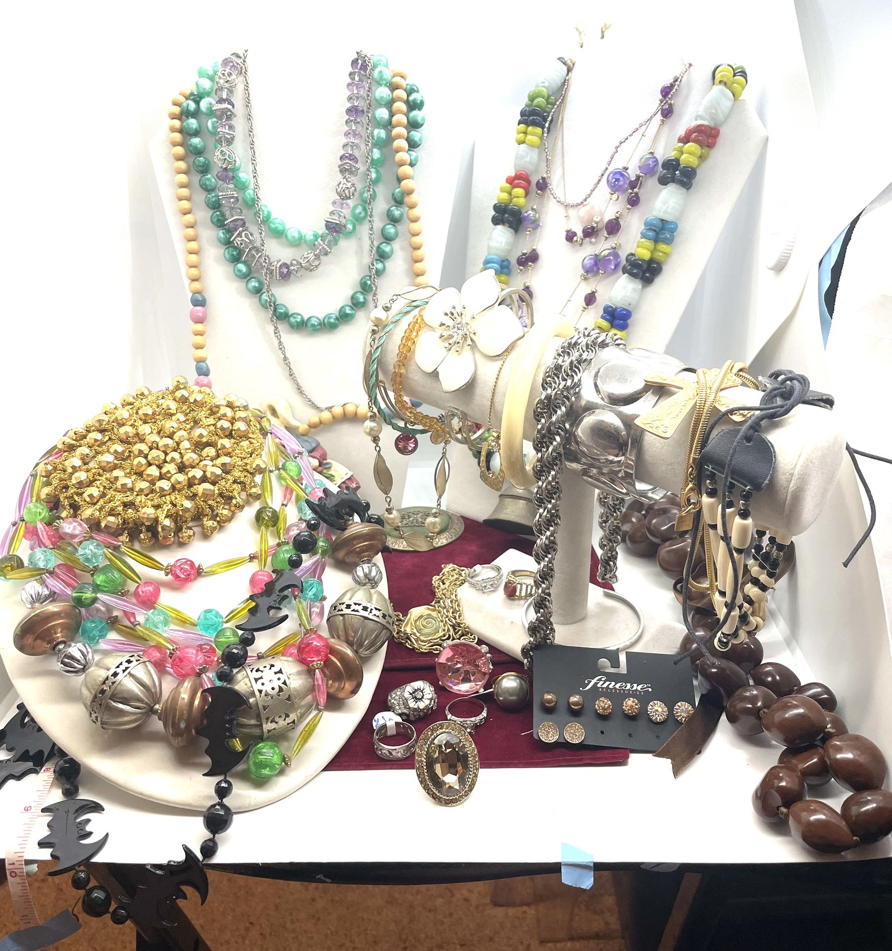 Lot Of Over 35 Wearable Jewelry Items
