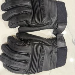 Harley-Davidson Men's Waterproof Cyrus Insulated Gloves Black XL  98220-18VM 