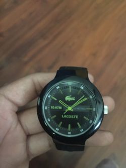Authentic lacoste watch