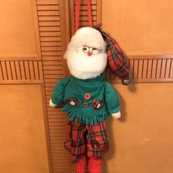 Hanging Plush Jingle Santa 