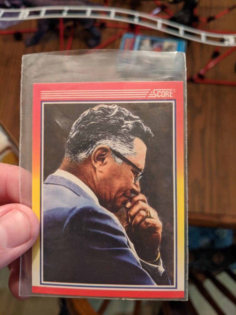 Vince Lombardi Card