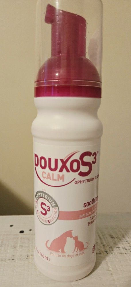 Douxo S3 Pyo Mousse For Dog Allergies, Skin Conditions