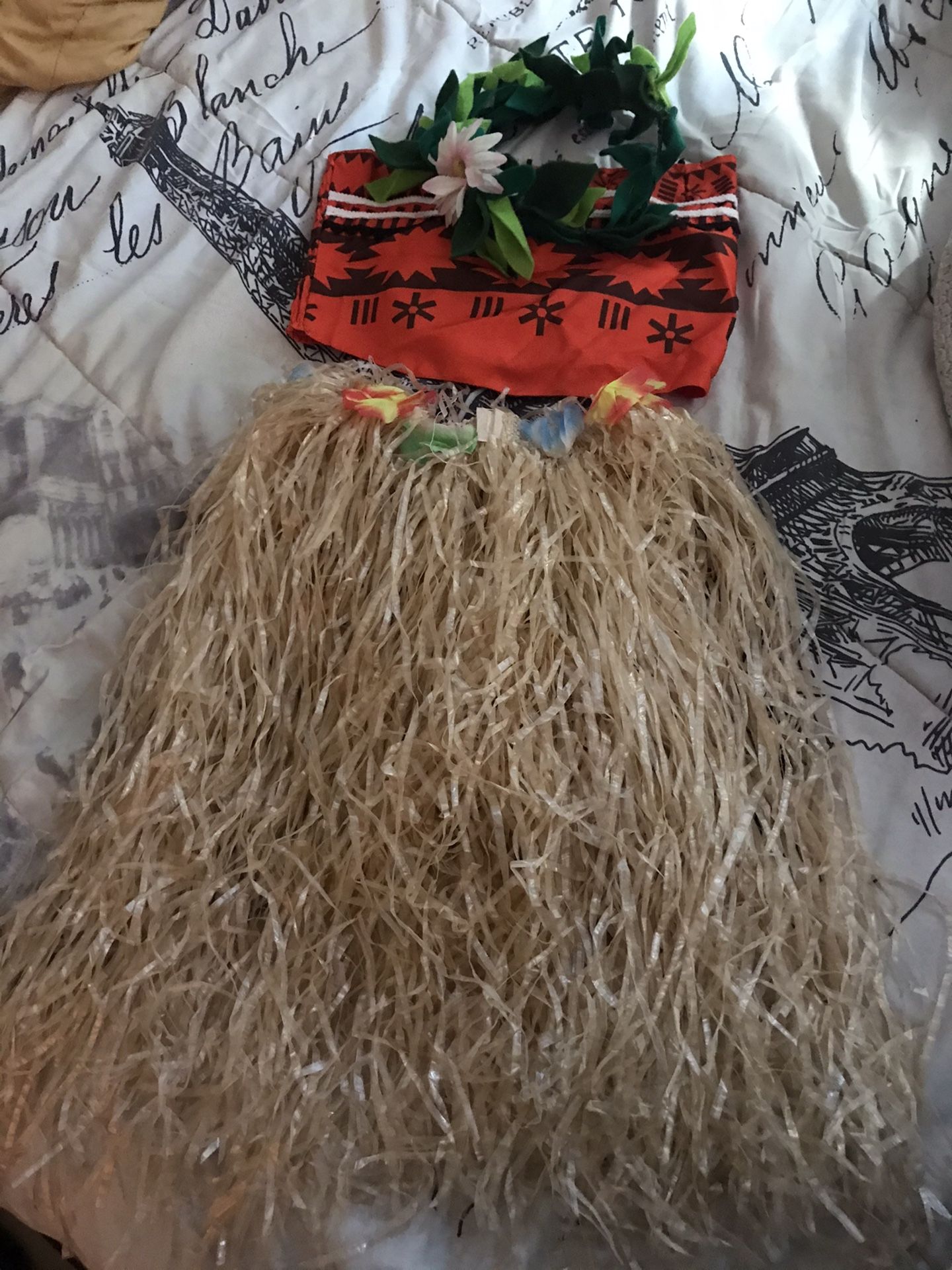 Moana’s costume outfit