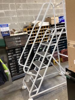 6 Step Cotterman Office Ladder