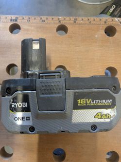 Ryobi 18v 4ah Battery USED
