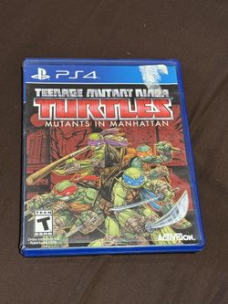 Teenage Mutant Ninja Turtles Mutants In Manhattan PS4 Game
