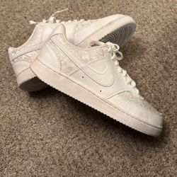 Brand New White Nikes