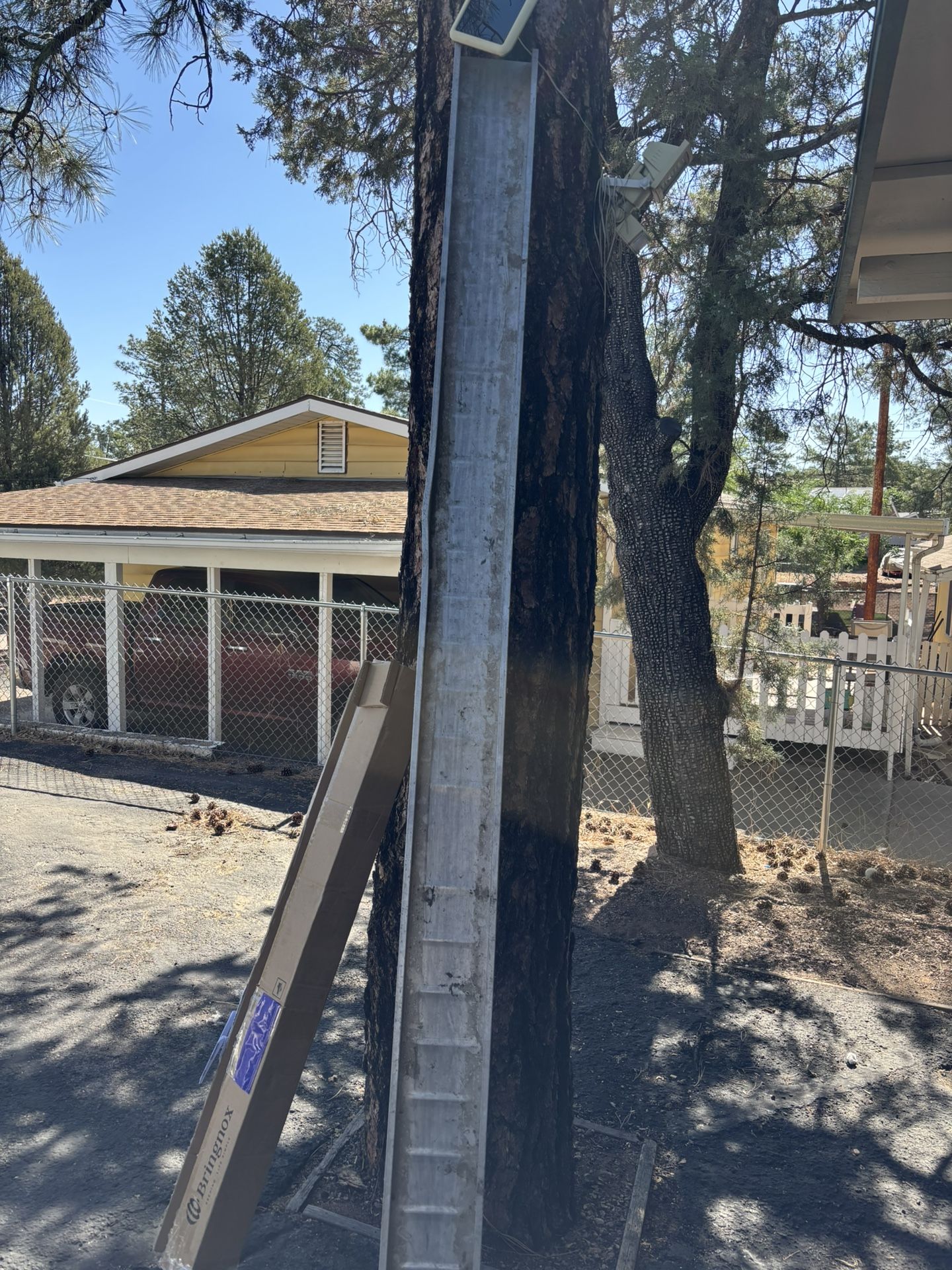 8 foot motorcycle ramp made of aluminum