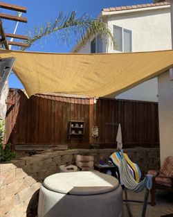 NEW Patio Awning Sunshade Canopy Top Sail 10x13 Feet Sun Shade