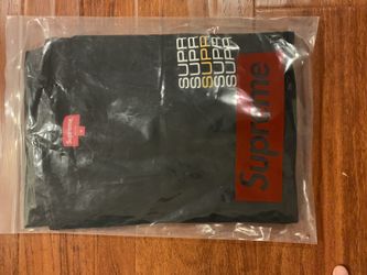 Supreme stack logo tee size M