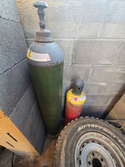 oxygen & acetylene TORCH set up
