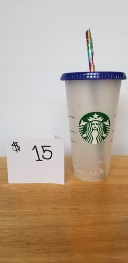 StarBucks Color Changing Confetti Cup