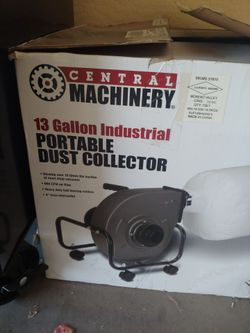 13 Gallon Industrial Portable Dust Collector