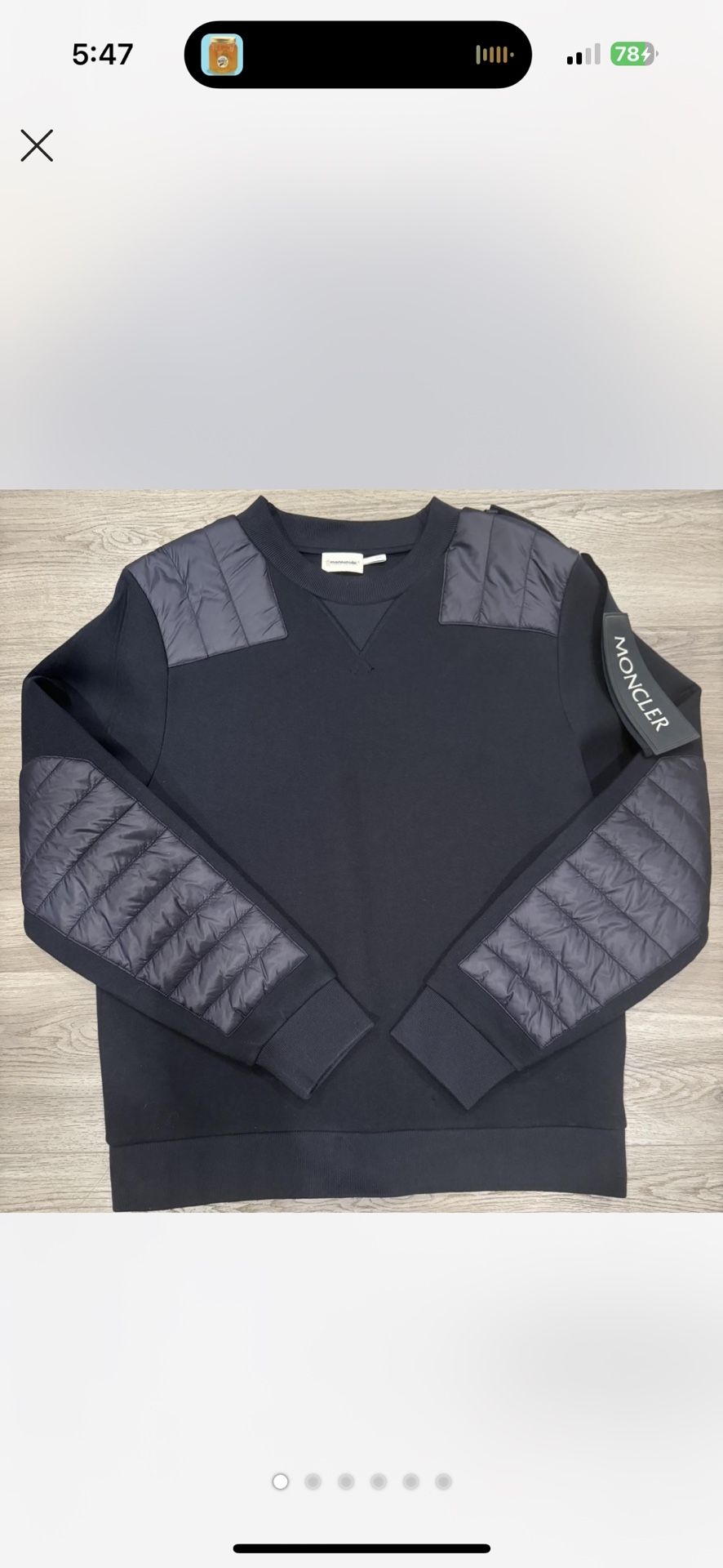 MONCLER RUNWAY sz L