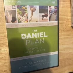 NEW SEALED DVD THE DANIEL PLAN 40 DAYS TO A HEALTHIER LIFE - RICK WARREN