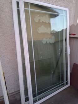 Puerta corredisa de bloque usadas mide 93x79.5