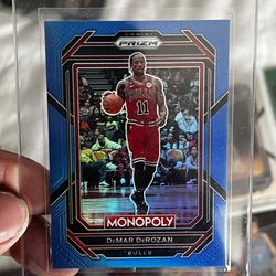 Demar DeRozan Monopoly Blue Board Walk /15 Ssp