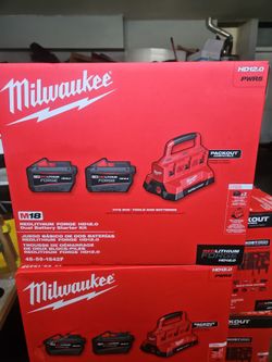 SUPER SPECIAL MILWAUKEE 48-59-1842F FORGE LITHIUM 12AH DUAL BATTERY STARTER KIT