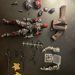Revoltech Arkham Knight X Ac Toys Cable Arms And Accessories 