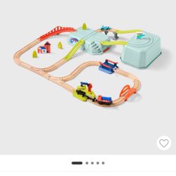 Wooden Train Set 