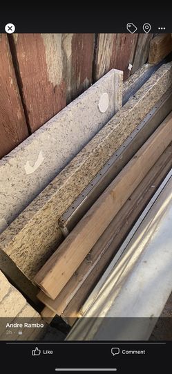 Granted Countertop Pieces