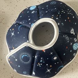 $5 Small Pet New Dog Cat, Soft Recovery, Collar, Surgery, Postop Cone, Comfy Space Outer Space Velcro