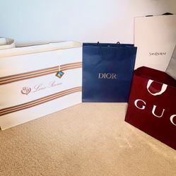 Luxury Brand Shopping Bags