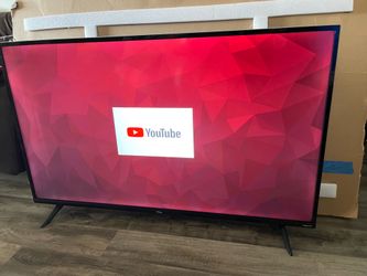 TCL 50” Roku Smart TV 4K UHD HDR With New Remote Control $140 Firm On Price