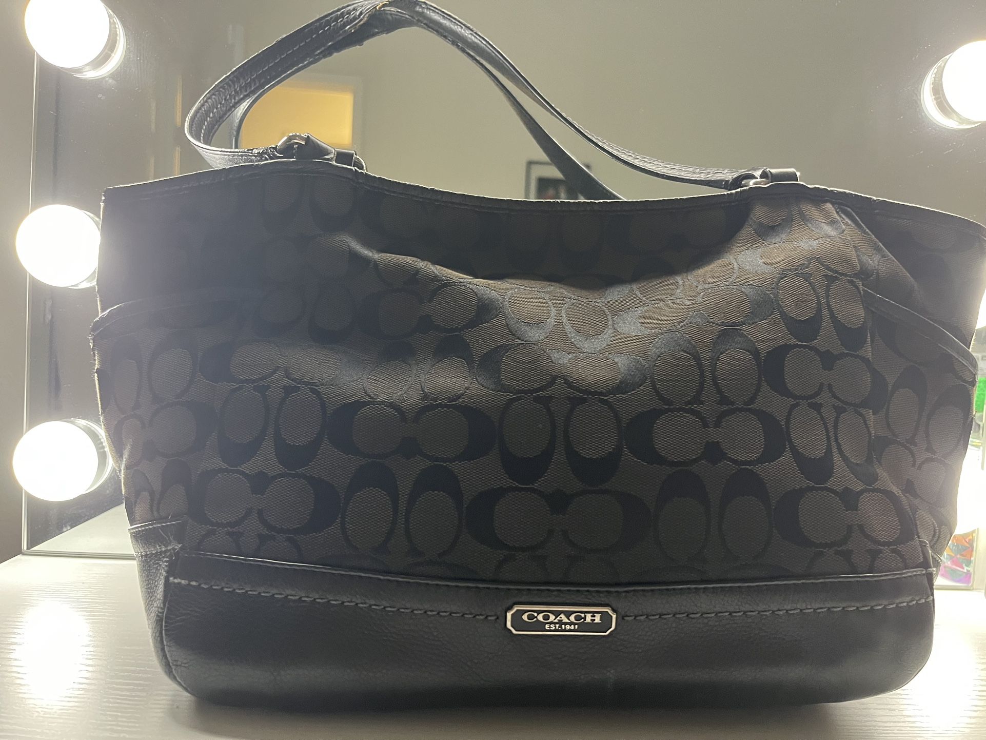 Black Vintage Coach
