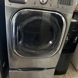LG Dryer with Stand/Drawer
