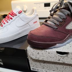 Jordan And Supreme Sneakers 