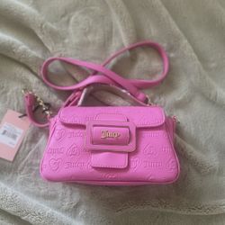 Juicy Couture Made You Look Pink Crossbody